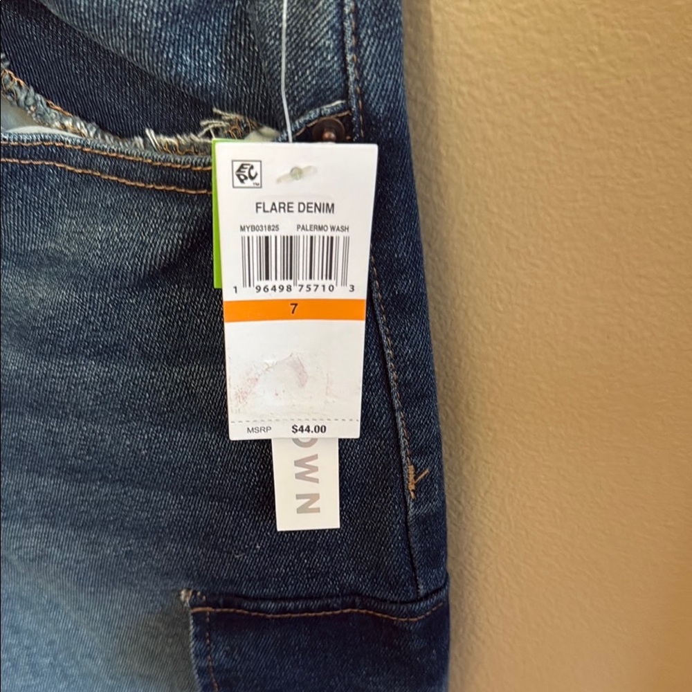 Dark Blue Women's Jeans - Picture 4 of 5